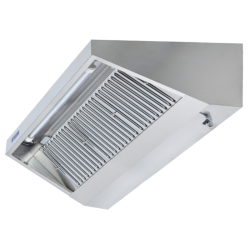 Complete Snack Hood 700 - Dynasteel: Motor, LED, Dimmer