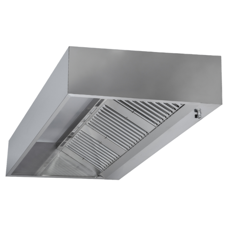 Afzuigkap Cubique 900 Led Zonder Motor - Dynasteel KP 9/12L-LEDB-IMPEX