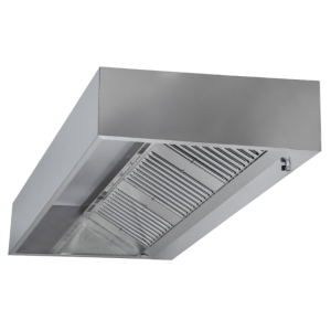 Hotte Cubique 1100 LED Sans Moteur - Longueur 6000, Dynasteel