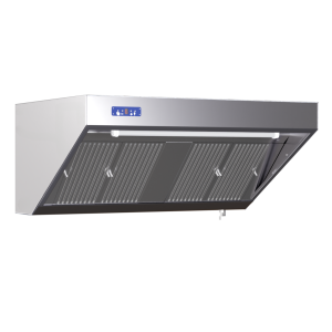 Komplette Snack-Dunstabzugshaube 700 - Leistungsstarker Motor und integrierte LEDs - Dynasteel