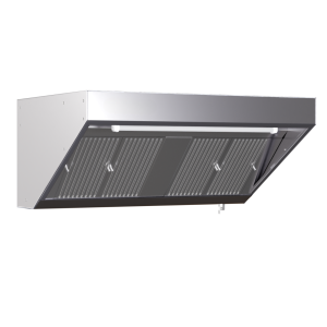 Afzuigkap Snack 900 Led Inox 1200 - Dynasteel.