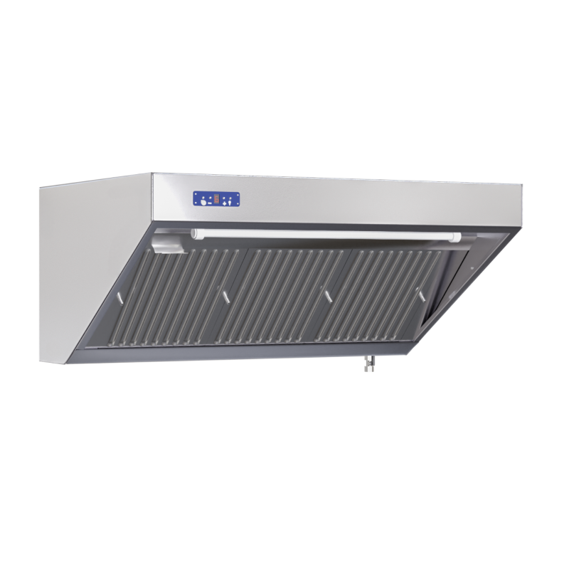 Heißluft-Snack-Station 700 mit Motor, LED und Dimmer - Dynasteel, Edelstahl AISI 304