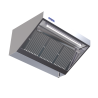 Complete Snack Hood 900 - Length 1600 - Motor, LED, and Dimmer - Dynasteel