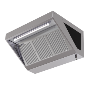 Snack hood 900 Led Without Motor Dynasteel 1600mm AISI304 Stainless Steel