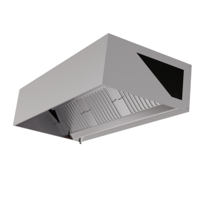 Afzuigkap Cubique 1100 Led Zonder Motor Dynasteel - 1400 mm