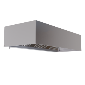 Afzuigkap Cubique 1100 Led Zonder Motor Dynasteel - 1400 mm