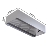 Afzuigkap Cubique 1100 met LED - Dynasteel - 1800mm