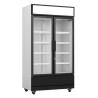 Refrigerated Beverage Display Case 2 Glass Doors 670 L CombiSteel - Professional Refrigerated Cabinet