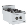 Vrijstaande Fornuis 600 2 Branders CombiSteel - Professionele Koken