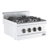 Vrijstaande fornuis 4 branders - 13000 W CombiSteel: Prestaties koken en modern design