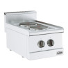 Countertop Stove 600 2 Plates - 3700 W from the CombiSteel Brand: Efficiency and versatility for kitchen professionals.