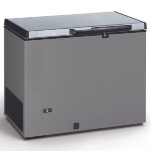 Vrieskist RVS-look en RVS-deksel - 290 L - TENSAI
