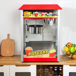 Professionele Popcornmachine 1400 W — RVS Kom