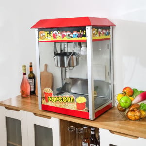 Professionele Popcornmachine 1400 W — RVS Kom