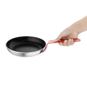 Aluminium Non-Stick Frying Pan Ø 200 mm Red Handle - Hygiplas