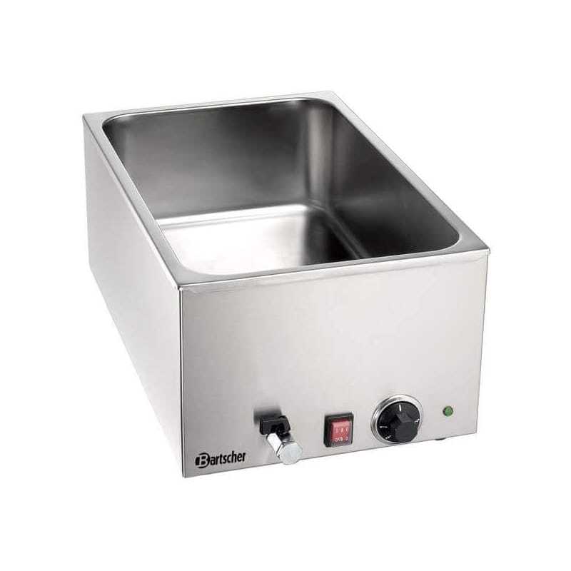 Bain-Marie GN 1/1 met Aftapkraan - Ref BR200240