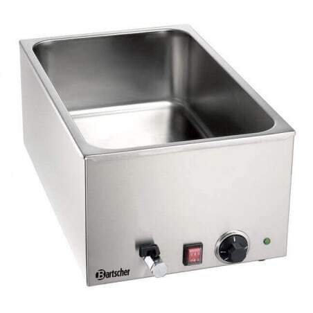 Bain-Marie GN 1/1 met Aftapkraan - Ref BR200240