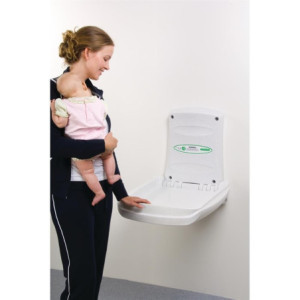 Wandcommode Magrini Verticaal Wit - Ruimtebesparend en optimale veiligheid