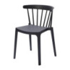 Polypropyleen Stoelen Antraciet - Set van 4: Elegant design en duurzaam comfort