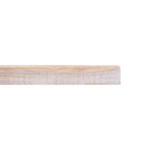 Vierkante Tafelblad Voorgeboord Vintage Wit 700 mm Bolero - Hoogwaardig Wilgenhout