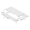 Elegante en robuuste houten picknicktafel 1,5m