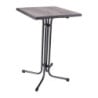 Opvouwbare hoge tafel 70cm Limburg - Stevig ontwerp