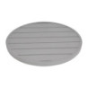 Ronde Tafelblad Aluminium Lichtgrijs 580mm Bolero - Moderne Stijl