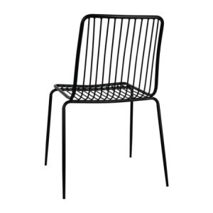 Stoelen van stalen draden Bolero - Moderne industriële stijl
