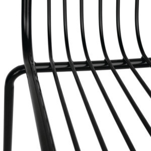 Stoelen van stalen draden Bolero - Moderne industriële stijl