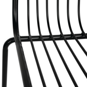Stoelen van stalen draden Bolero - Moderne industriële stijl