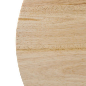 Ronde Tafelblad Natuurlijk Hout 600 mm Bolero DY738 - Essentieel voor professionele keukens