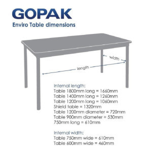 Ronde Tafel Beuken Effect 900 mm - Ideaal voor restauratie