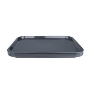 Self-service anthracite tray 305 x 415 mm: quality and versatility.