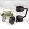 Zwarte Cafetière met Piston 3 Kopjes Olympia - Bereid een smakelijke koffie