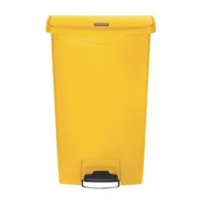 Grote Gele Voetpedaalemmer 68 L Rubbermaid: Onberispelijke hygiëne en professionele functionaliteit
