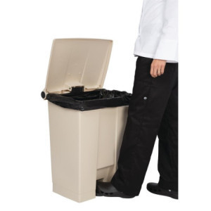 Beige Pedaalemmer 68 L Rubbermaid Step-On: Kwaliteit en Praktisch