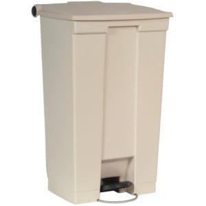 Beige Pedaalemmer 87L Rubbermaid Step-On: Duurzaamheid en Hygiëne