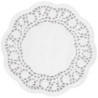 Round paper doilies 240 mm Pack of 250 Olympia - Elegance and practicality