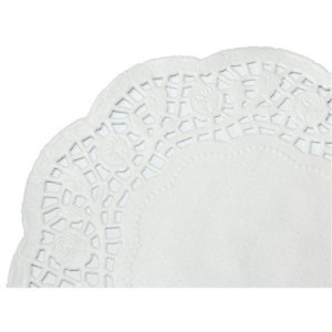 Round paper doilies 240 mm Pack of 250 Olympia - Elegance and practicality