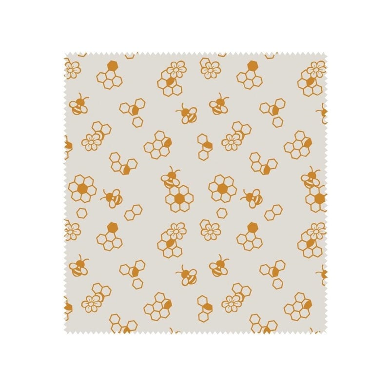 Beeswax food wrap sheets - Size S durable