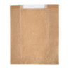 Kraft Paper Bags with Glassine Window - Lot of 1000, Eco-friendly & Elegant