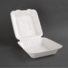 Scharnierende composteerbare Bagasse-dozen 236mm - Set van 200