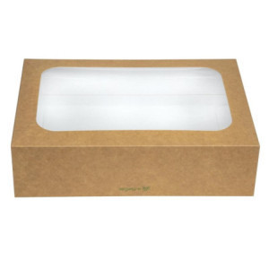 Kompostierbare Standard-Boxen | Vegware - Packung mit 50