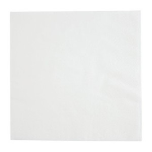 Snacking Napkins 2 Ply 1/4 Fold White Eco - Pack of 2000