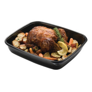 Rechteckige Lebensmittelbehälter 900ml - Set von 300