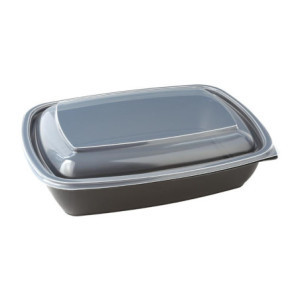 Voedselbakjes 900ml rechthoekig - Set van 300