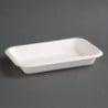 Compostable bagasse trays 340ml - Eco-friendly, practical