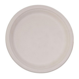 Assiettes ovales compostables en bagasse 198 mm - Lot de 50, qualité professionnelle