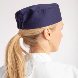 Koksmuts Blauw Whites Chefs Kleding A204 - Comfort en Stijl Val op in de Keuken!