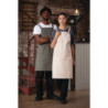 Apron Bib Cotton Gray Southside - Professional Kitchen